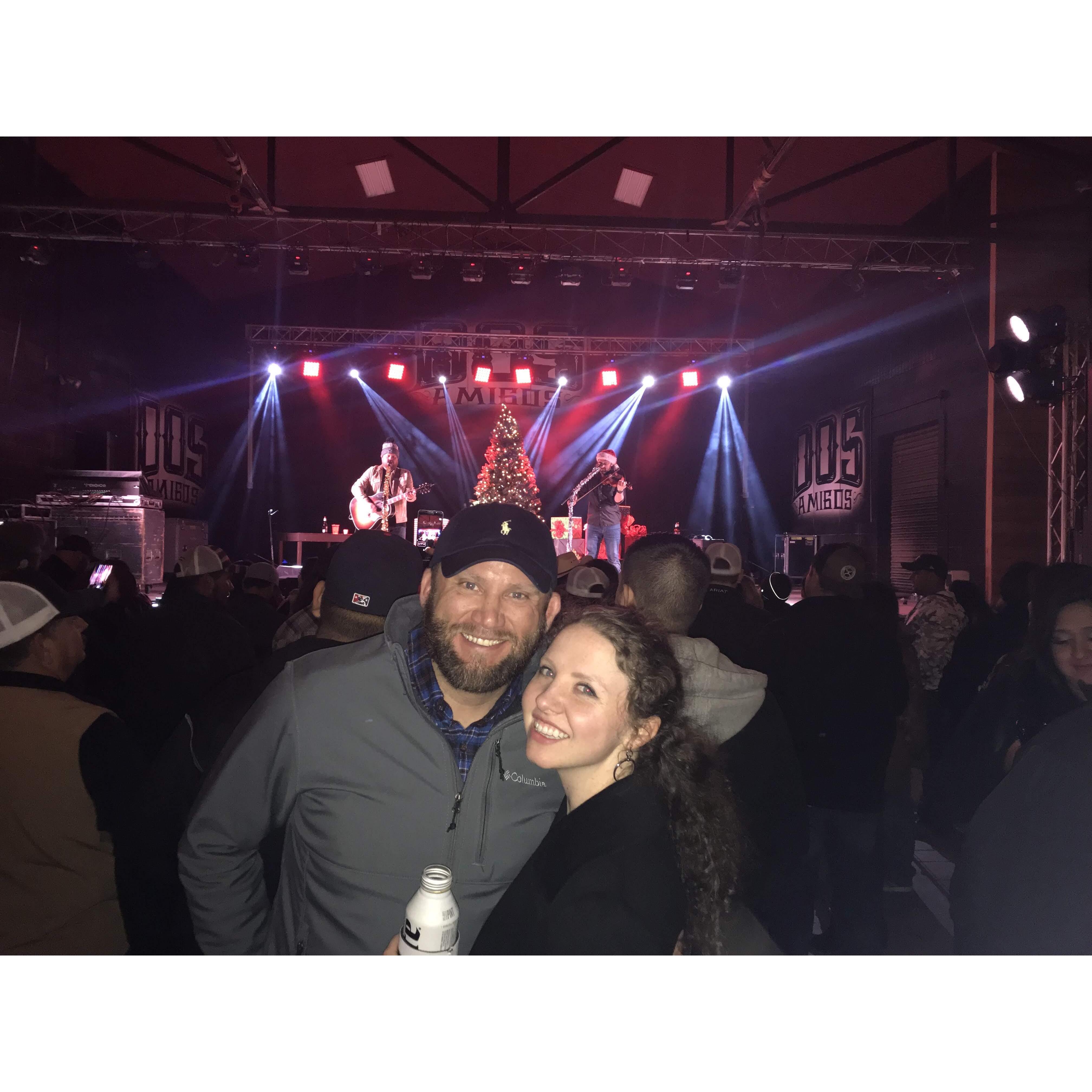 First time seeing Randy Rogers since we met at his concert