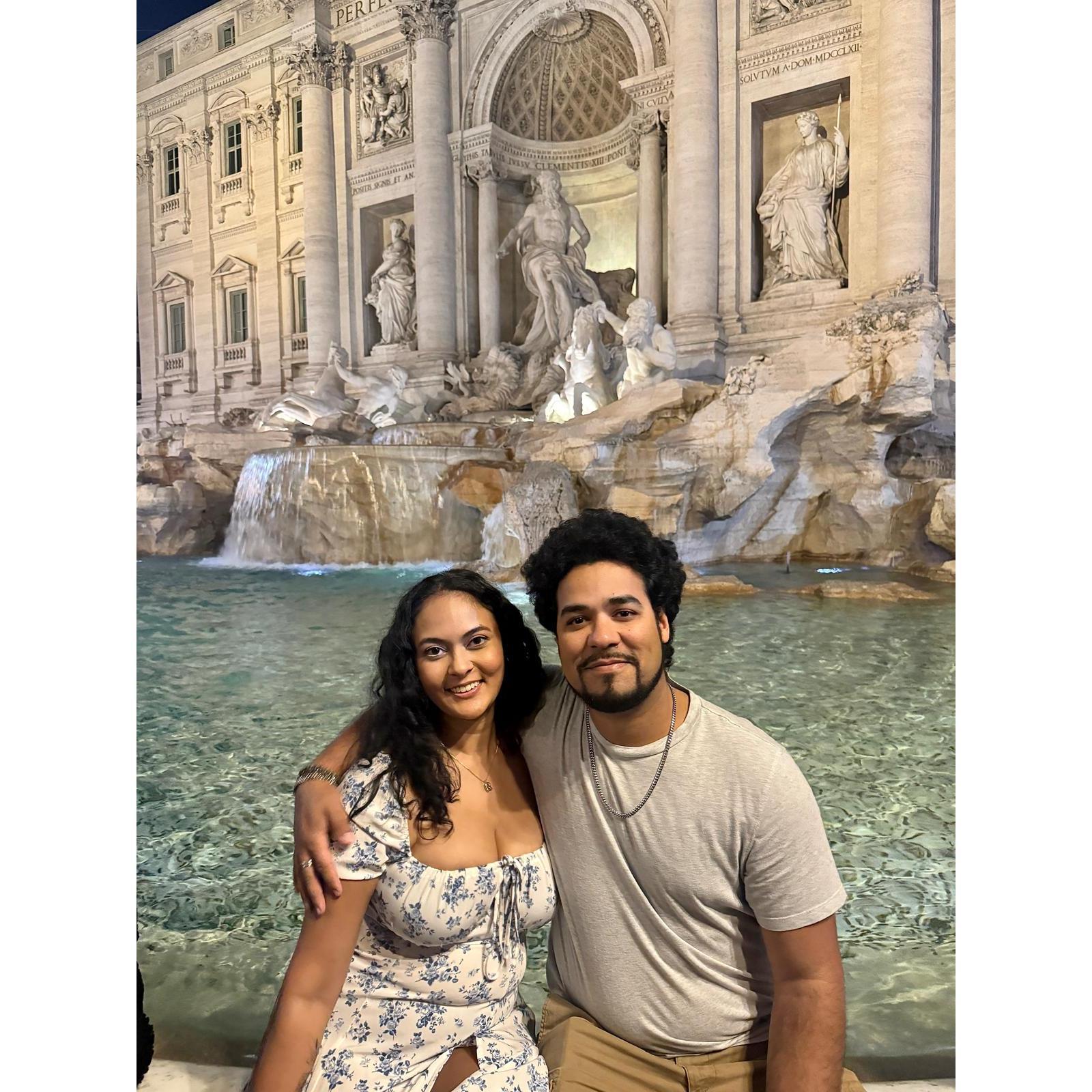 The Trevi Fountain