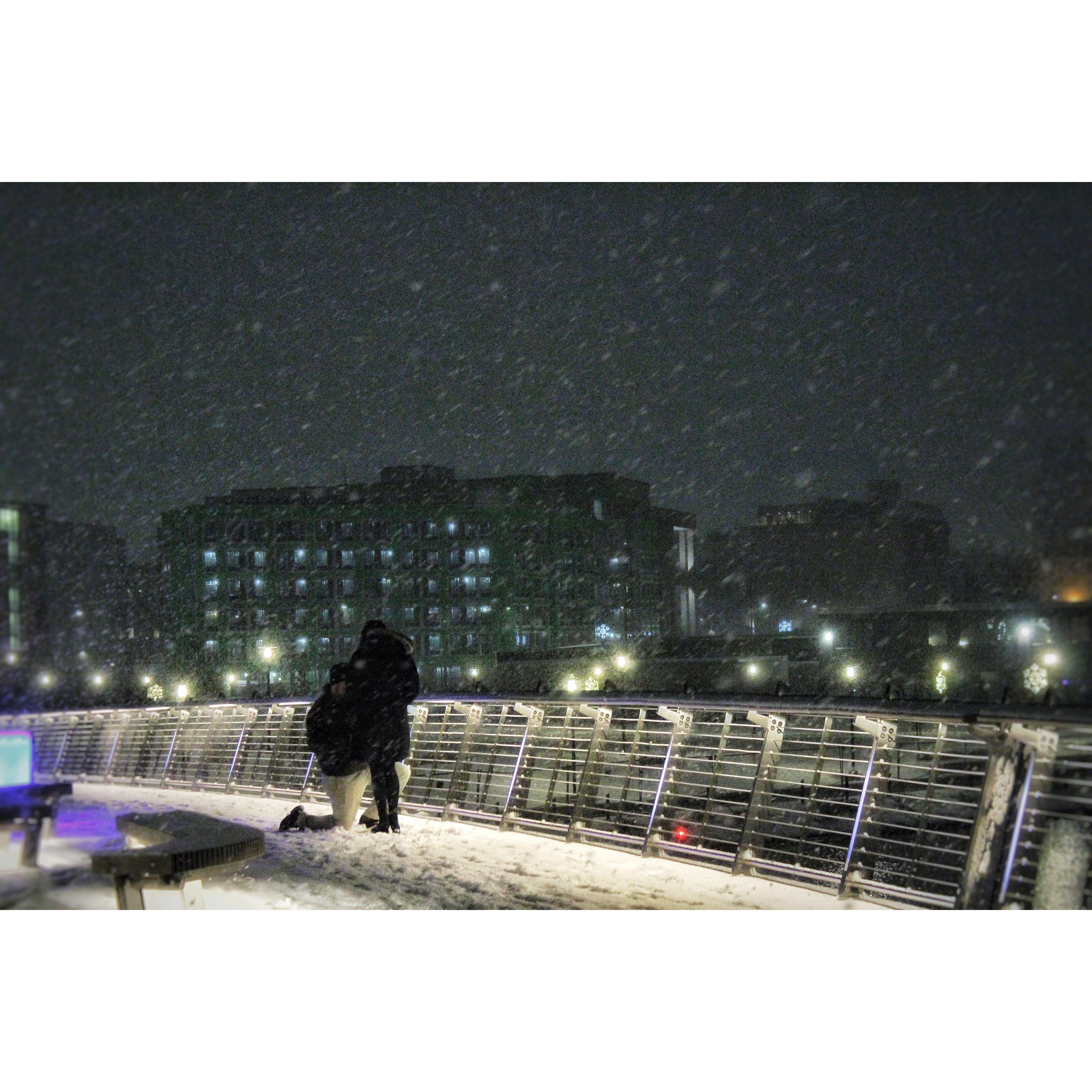 The Proposal! In the snow!