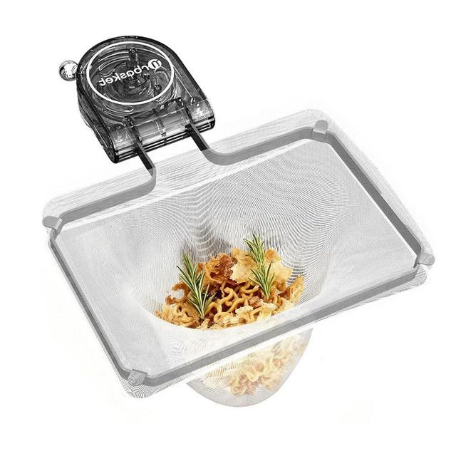 Botsparty Botsparty Kitchen Sink Strainer Basket with Suction Cups,50 Replaceable Mesh Bags & Adjustable Design - Food Filter &Catcher for Veggies, Fruits, Dishes