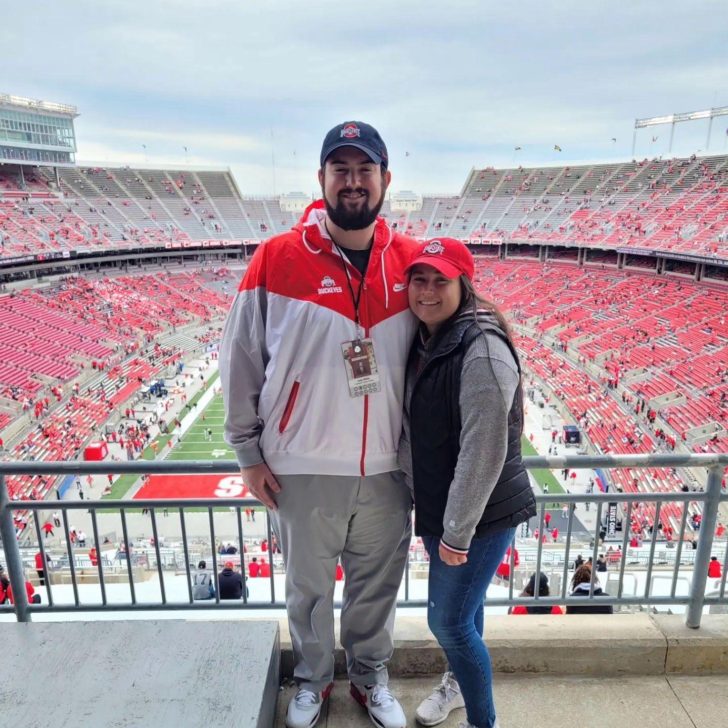 First good picture together (OSU vs Rutgers)
