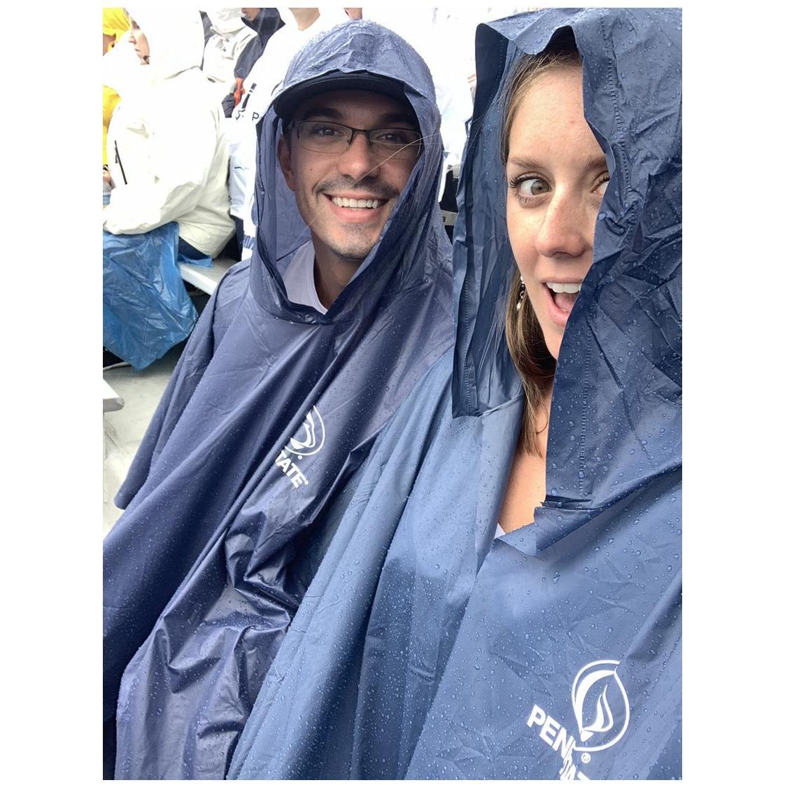 Adrienne's proudest moment is any time she gets to drag Patrick to a Penn State game. WE ARE!