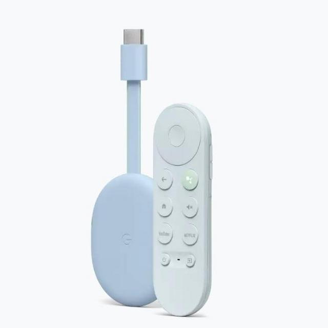Chromecast with Google TV (SKY BLUE COLOR)
