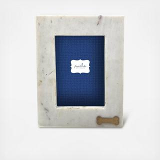 Stone Picture Frame with Bone Detail