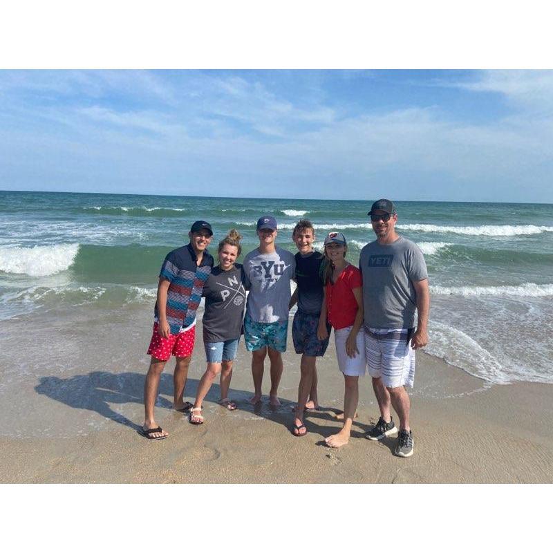 With the Ploeger family for the 4th of July in South Carolina