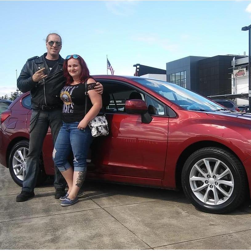 The day we bought our car "Rosie" Memorial Day 2018