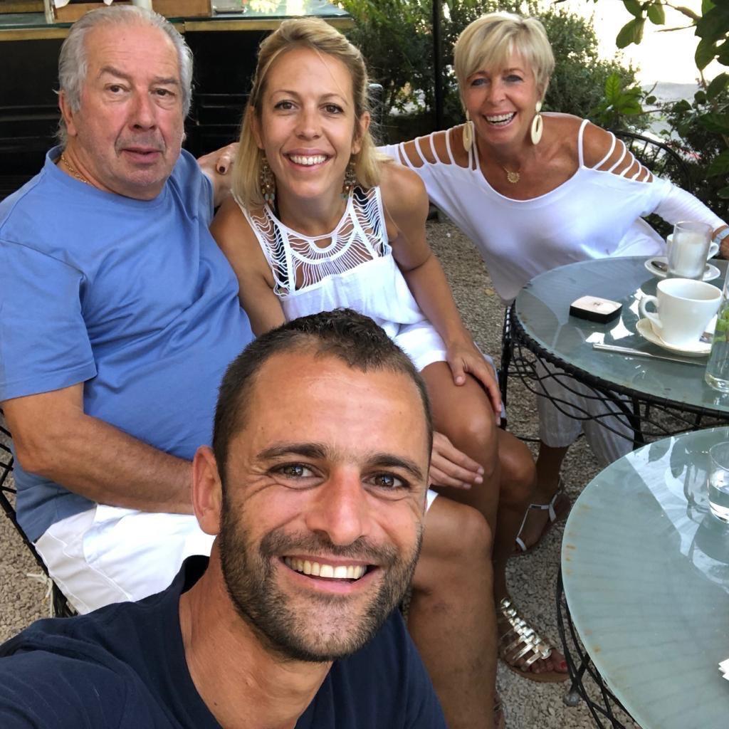 Marc and Dominique in Tel Aviv