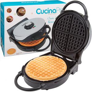 CucinaPro - Waffle Maker- Non-stick American Waffler Iron with Adjustable Browning Control- Beeps When Ready