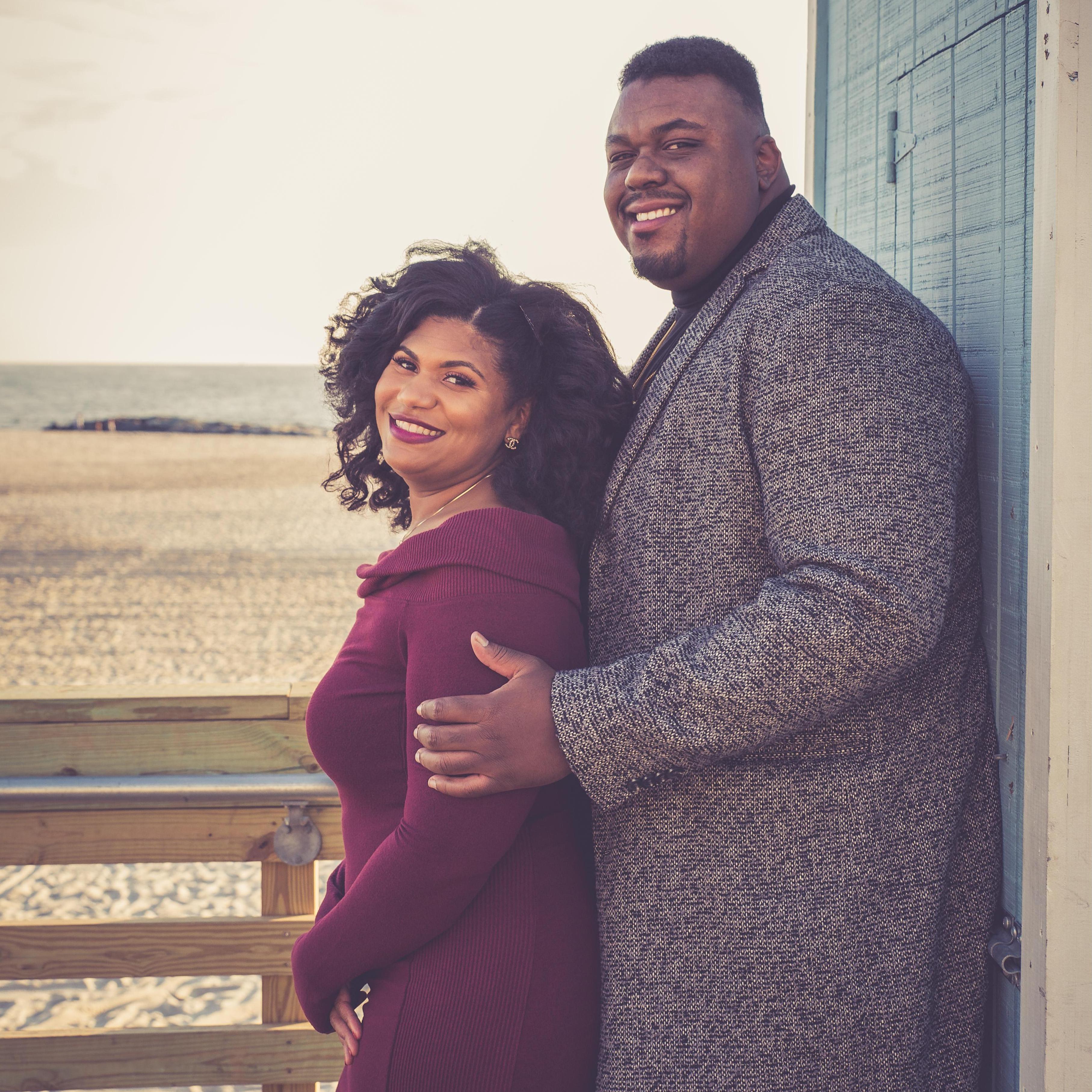 Engagement photoshoot in Long Beach.