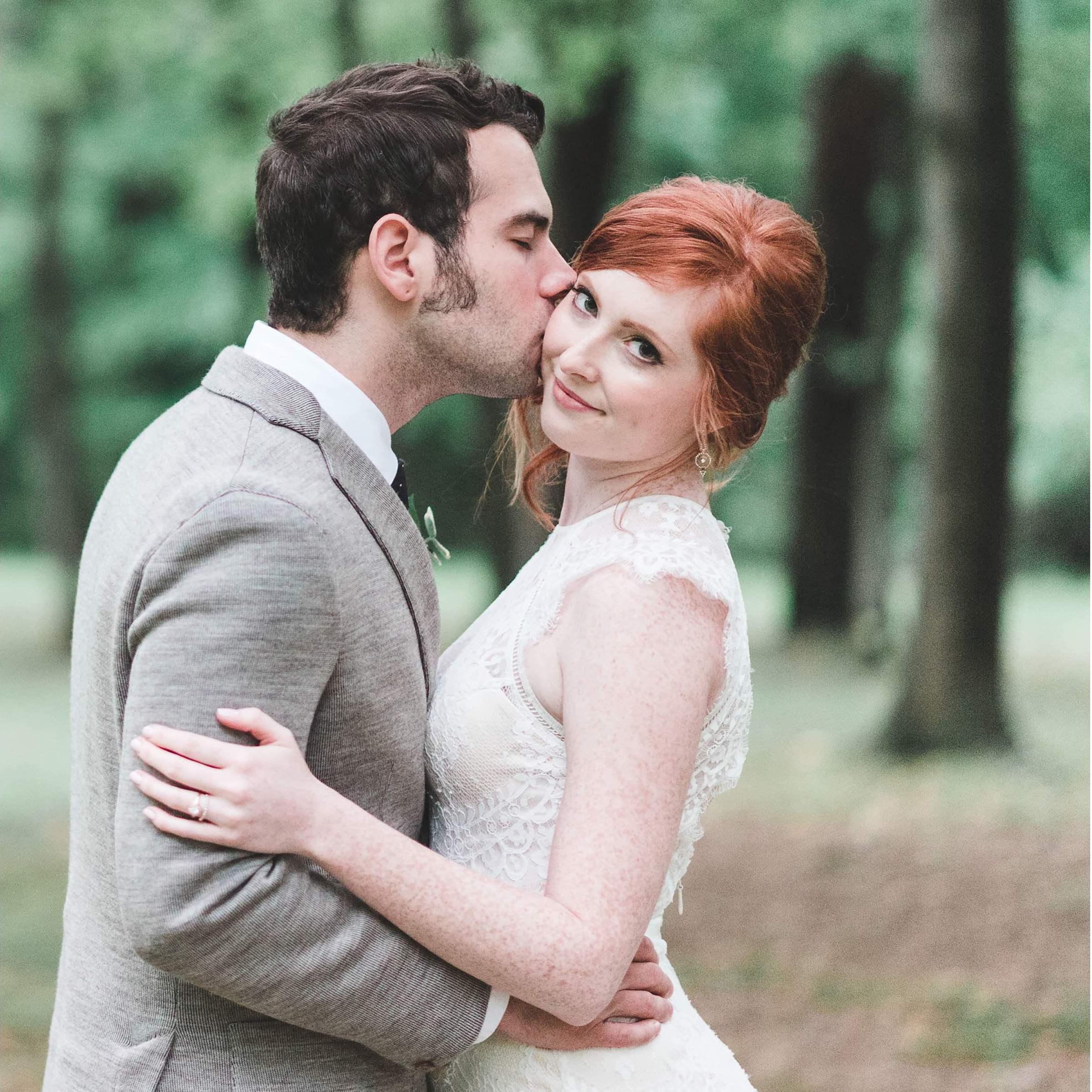 Modeling together for a wedding photoshoot 2017