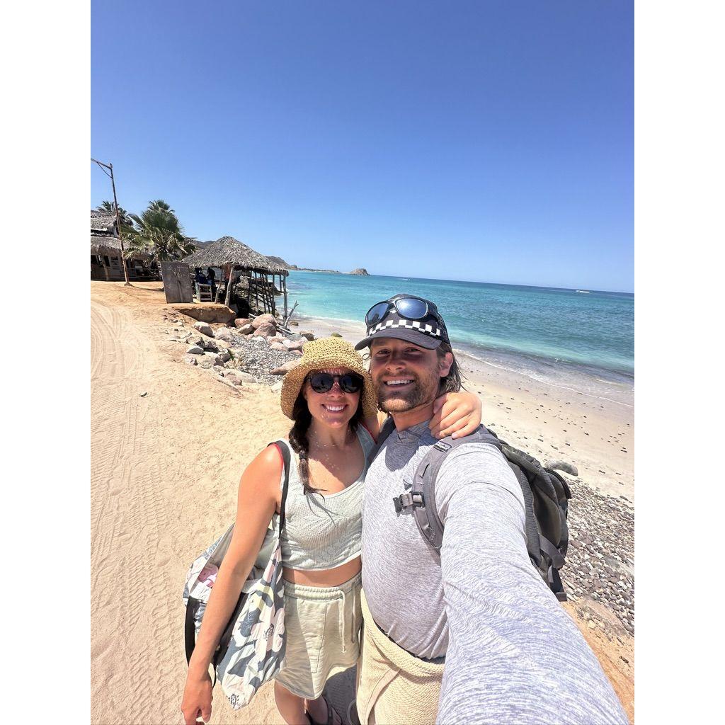 After 5 years of spending all of our free time on climbing and skiing trips, we went on our first "true" vacation where our only plan was to relax in the sun and play in the ocean!