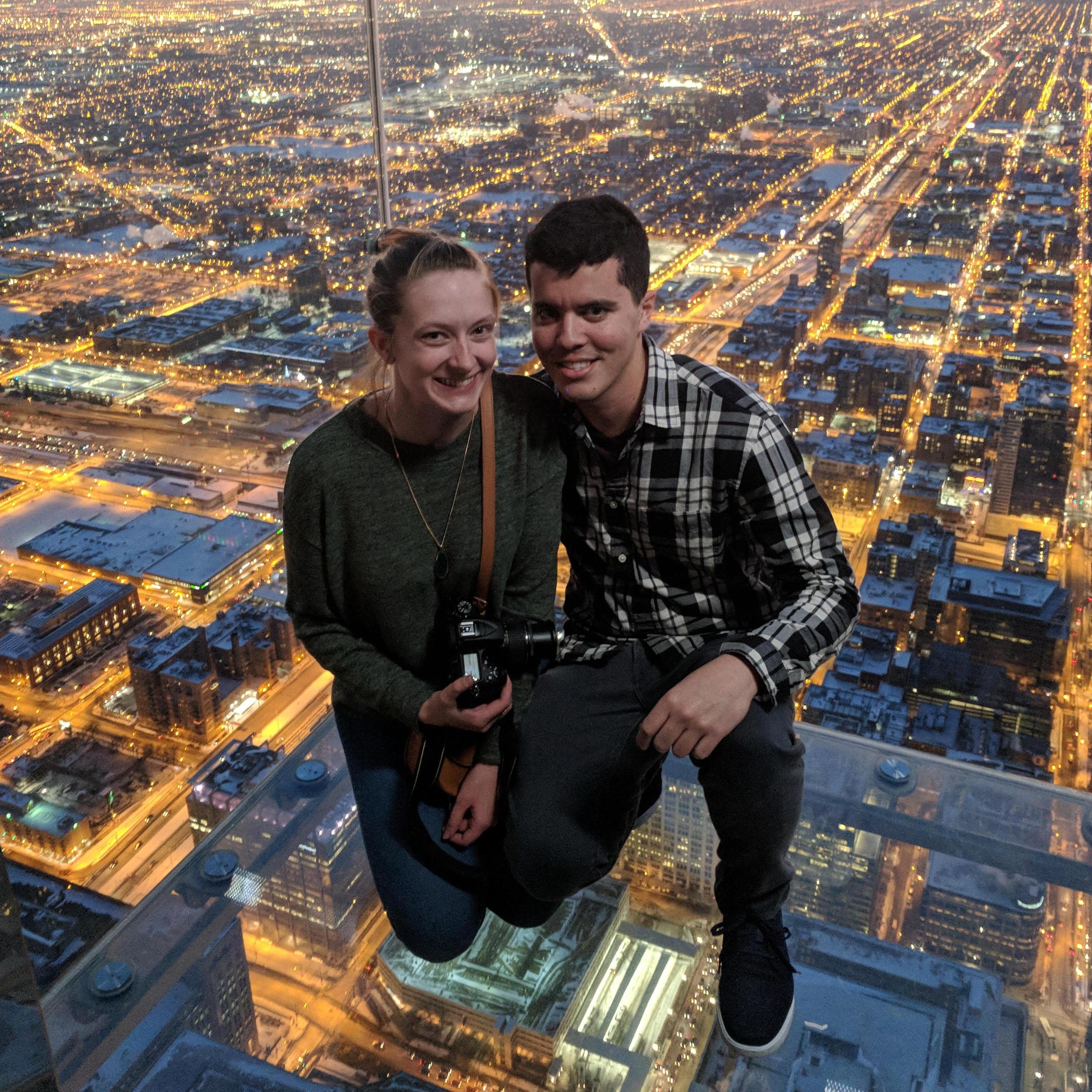 Our first Christmas in Chicago