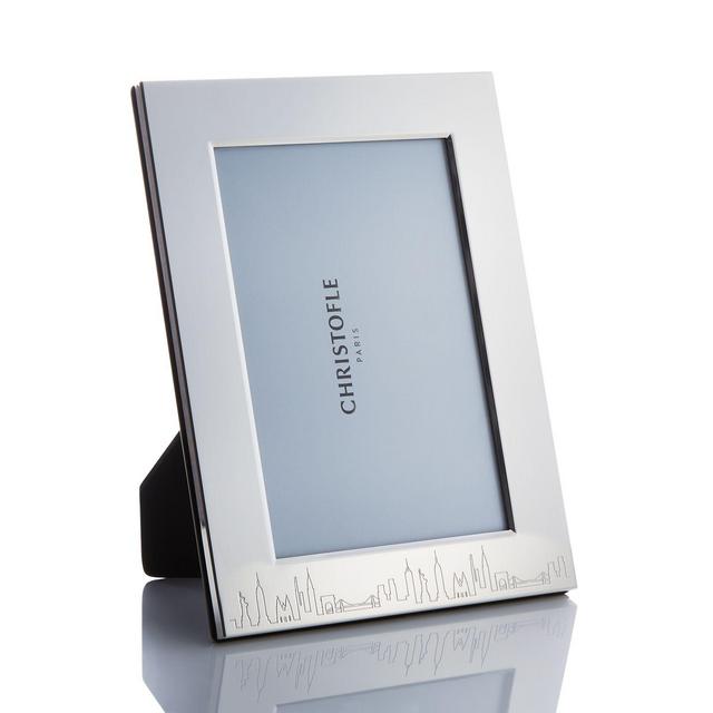 Christofle Fidelio New York Skyline Silver-Plate Frame, 5" x 7" - 150th Anniversary Exclusive
