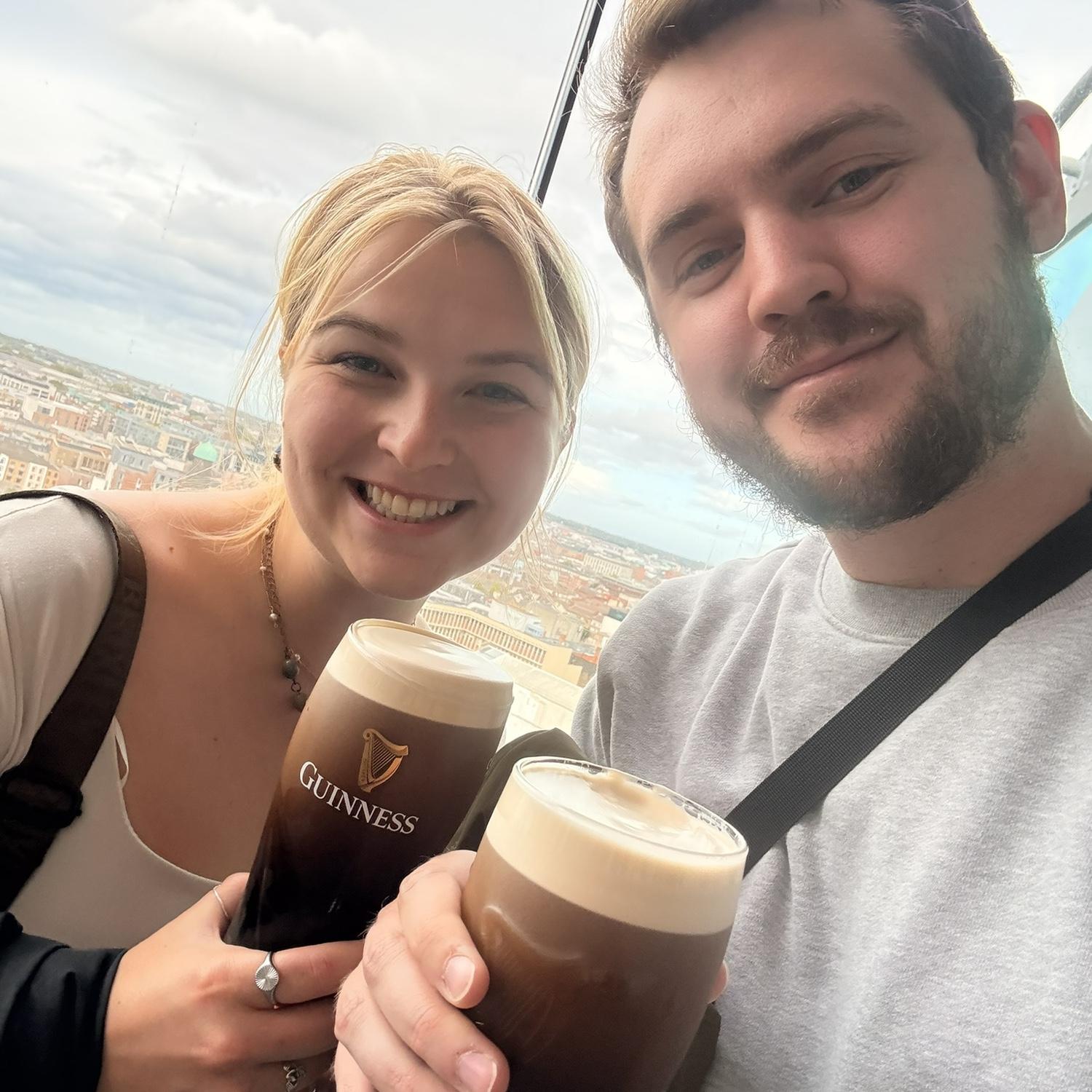 Splitting the G at the top of Ireland