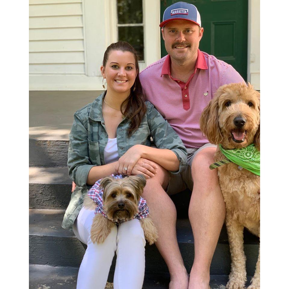 OUR BABIES and the one time Matt had a mustache lol 2020