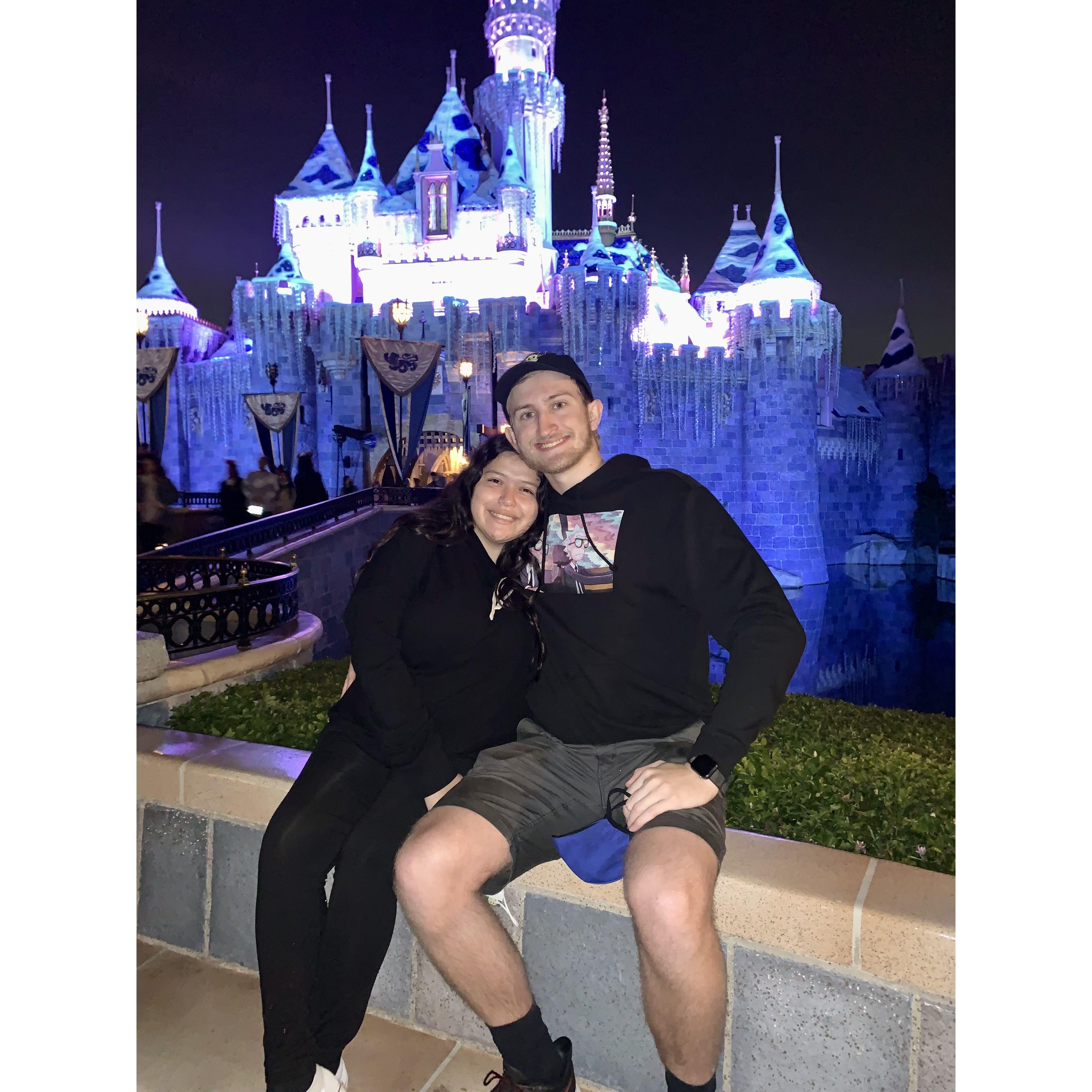 Kevin's 1st time at Disneyland
