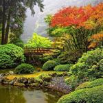 Washington Park mit Rosengarten und Japanischem Garten