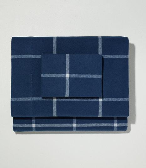 Ultrasoft Comfort Flannel Sheet Set, Windowpane
