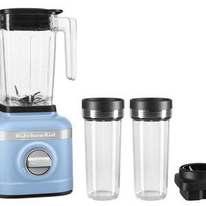 K150 3 Speed Ice Crushing Blender with 2 Personal Blender Jars - Blue Velvet | KitchenAid US