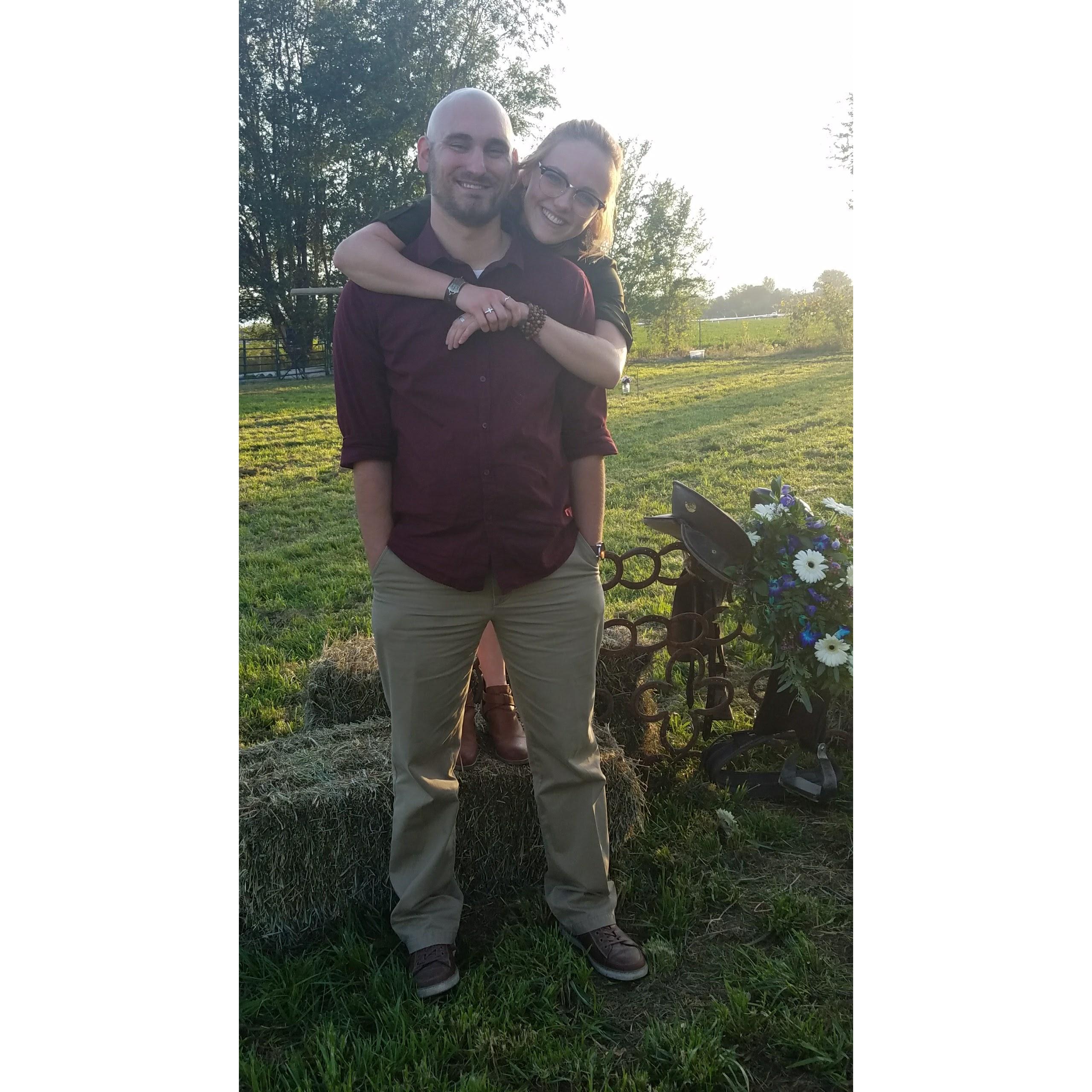 Date to Bri's wedding!