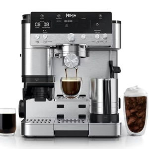 Ninja Luxe™ Café Premier Espresso Machine in Stainless Steel