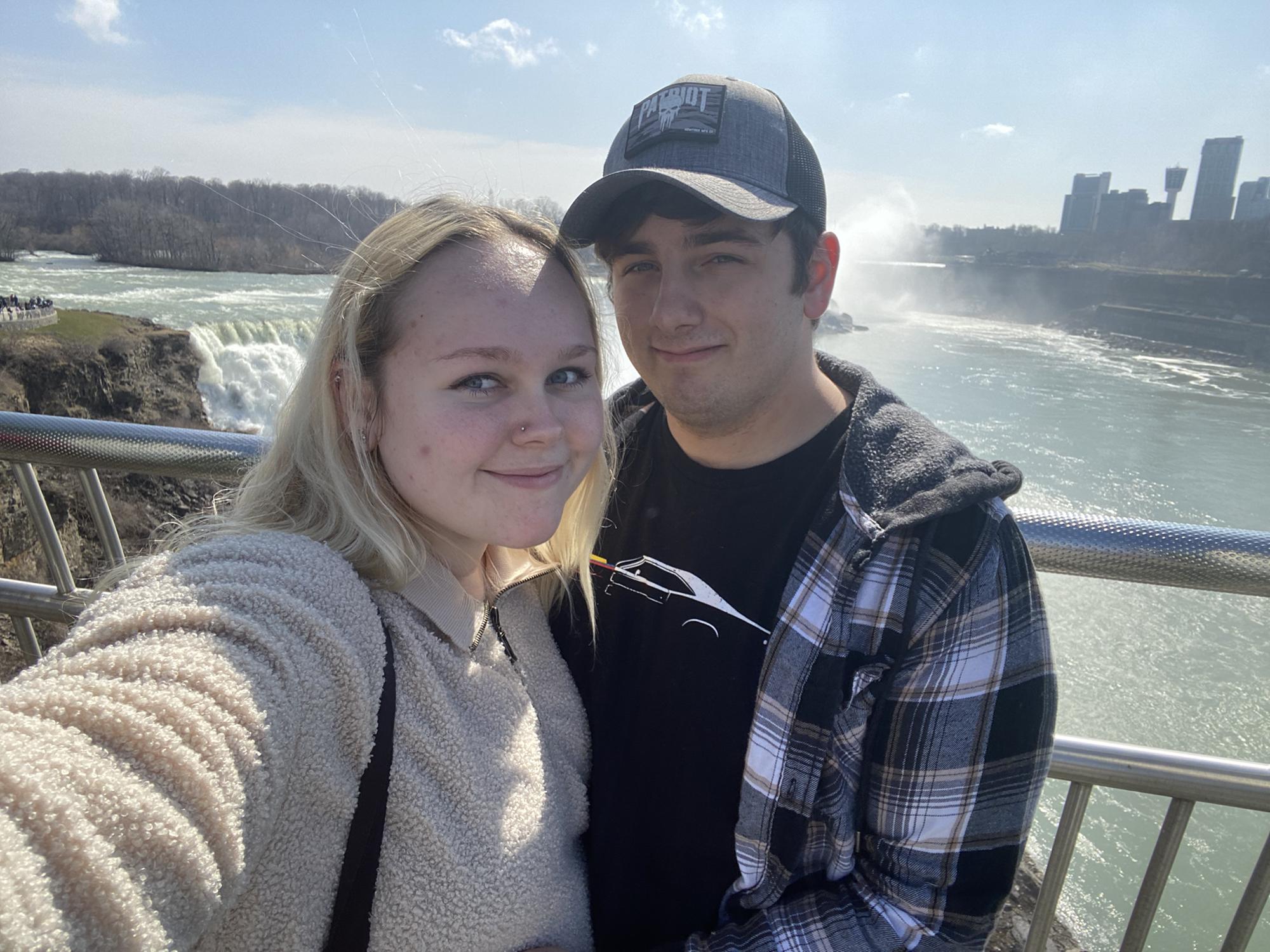 not sure if it was niagara falling or me