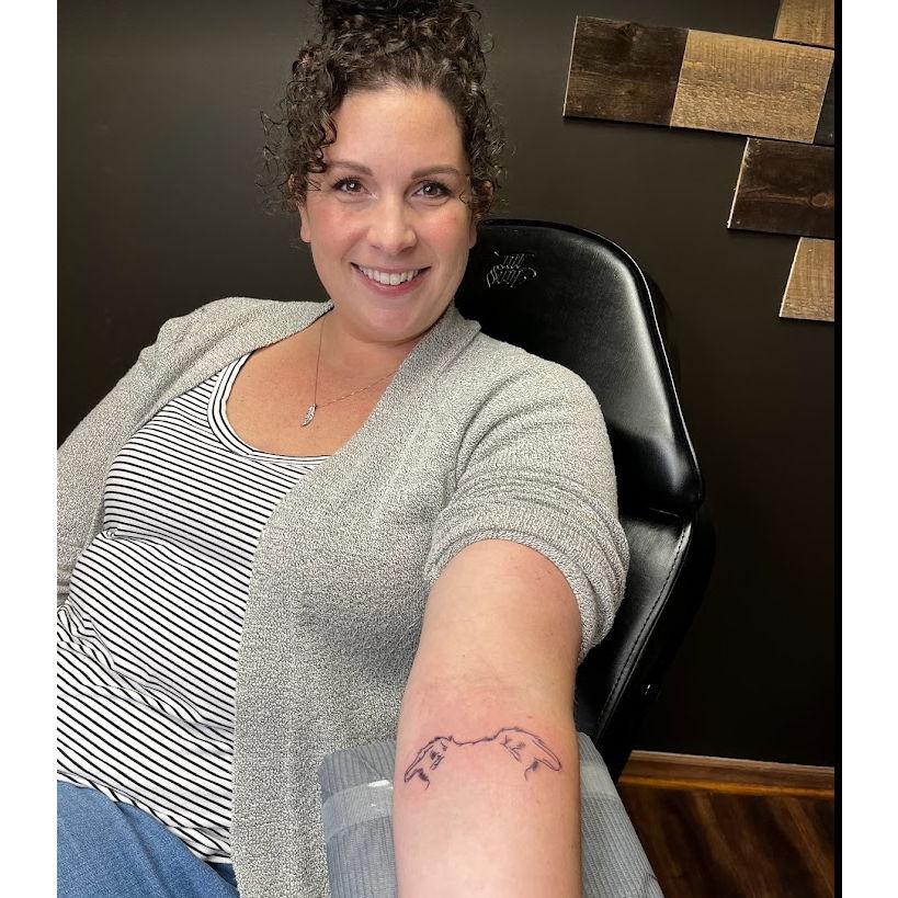 Lizzie's Paisley Tattoo