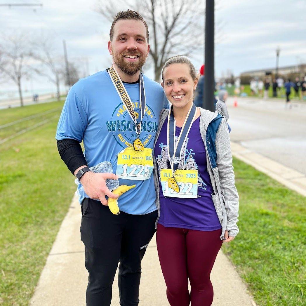 Sam's first half marathon