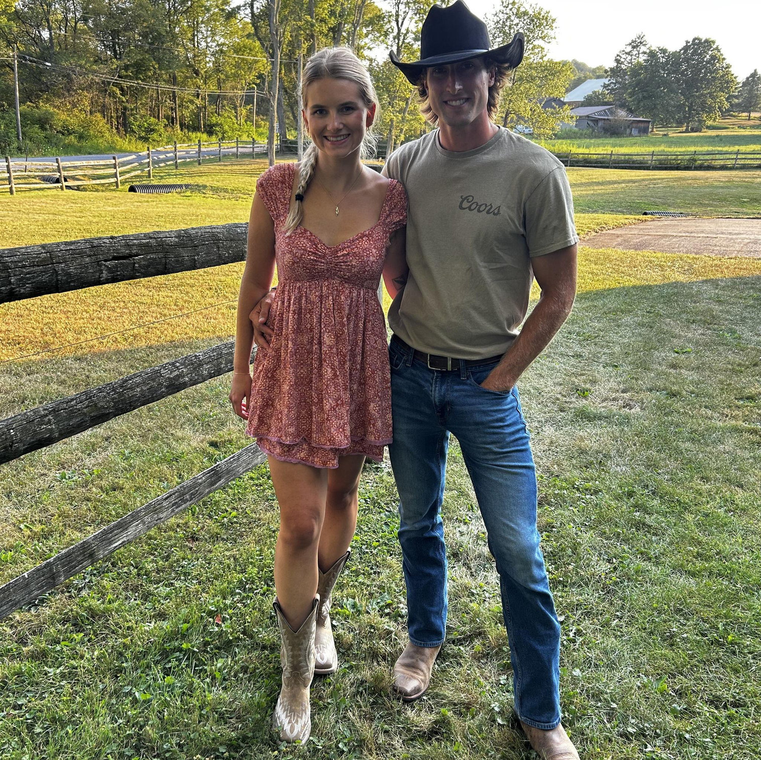 Summertime, Barn Dances, and Weddings together