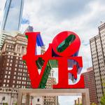 Visit the famous LOVE sculpture