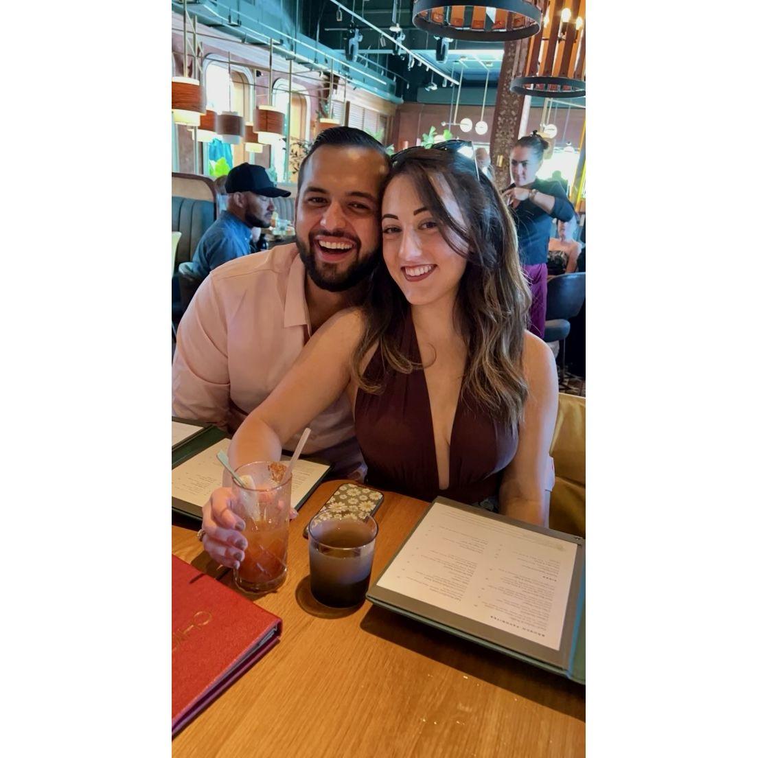 Antonia's 25th birthday.