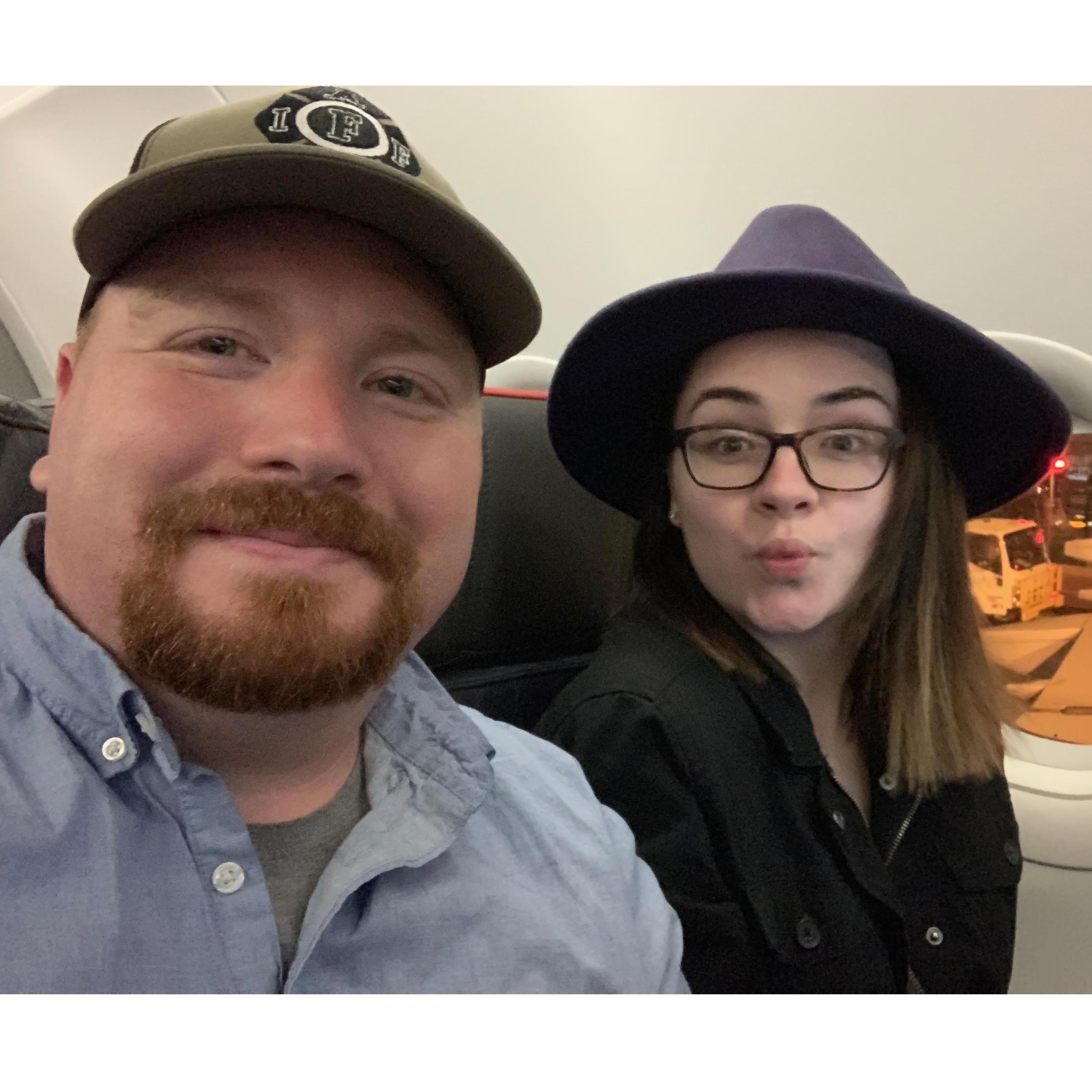 2am plane ride to Abilene, Tx June 2019