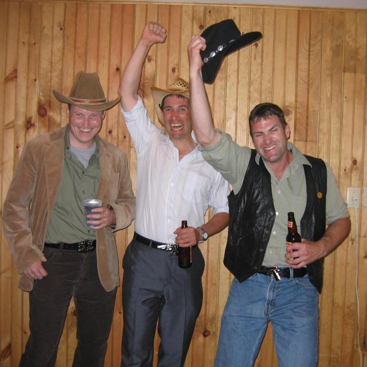 YEE HAW! 
John, Ian, & Greg P