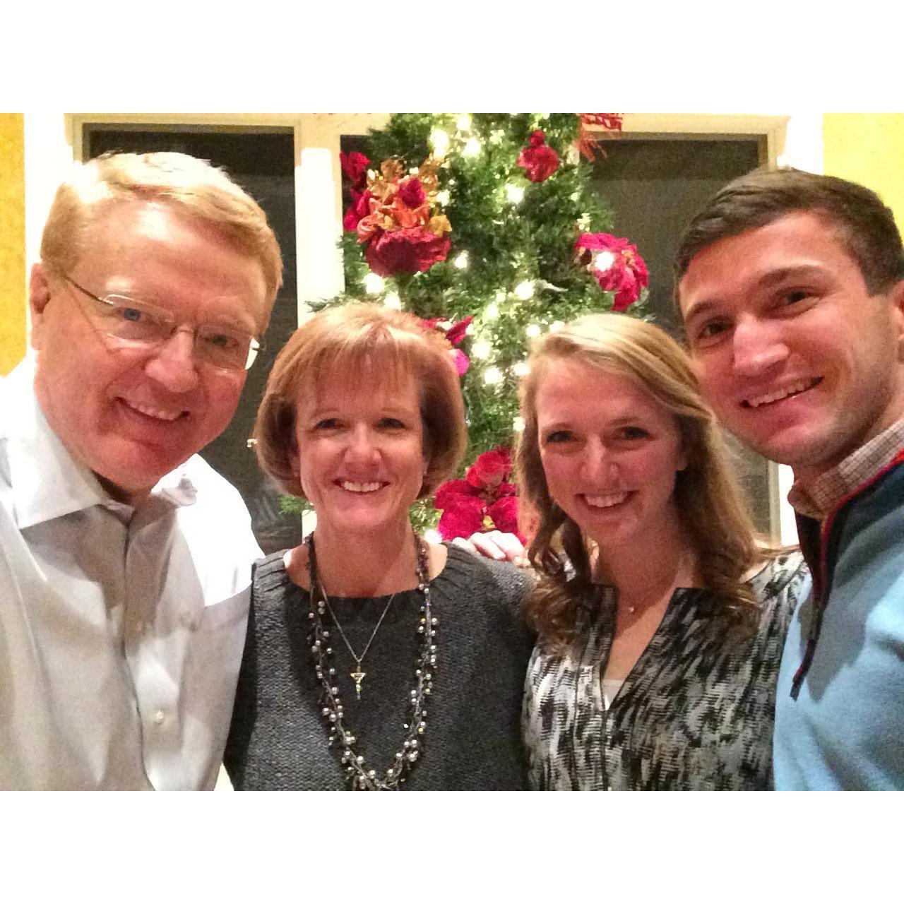 A pit stop with Stephanie's parents - Garry and Donna - in Louisville, KY over Christmas break, 2014