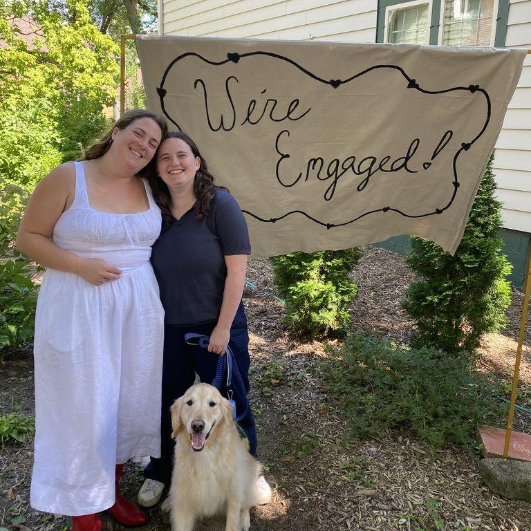We celebrated our engagement with family and friends in Milwaukee this past August