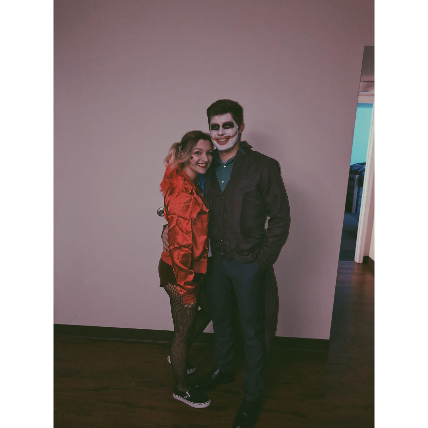 Blake's sophomore year date party where we dressed up as an iconic duo.