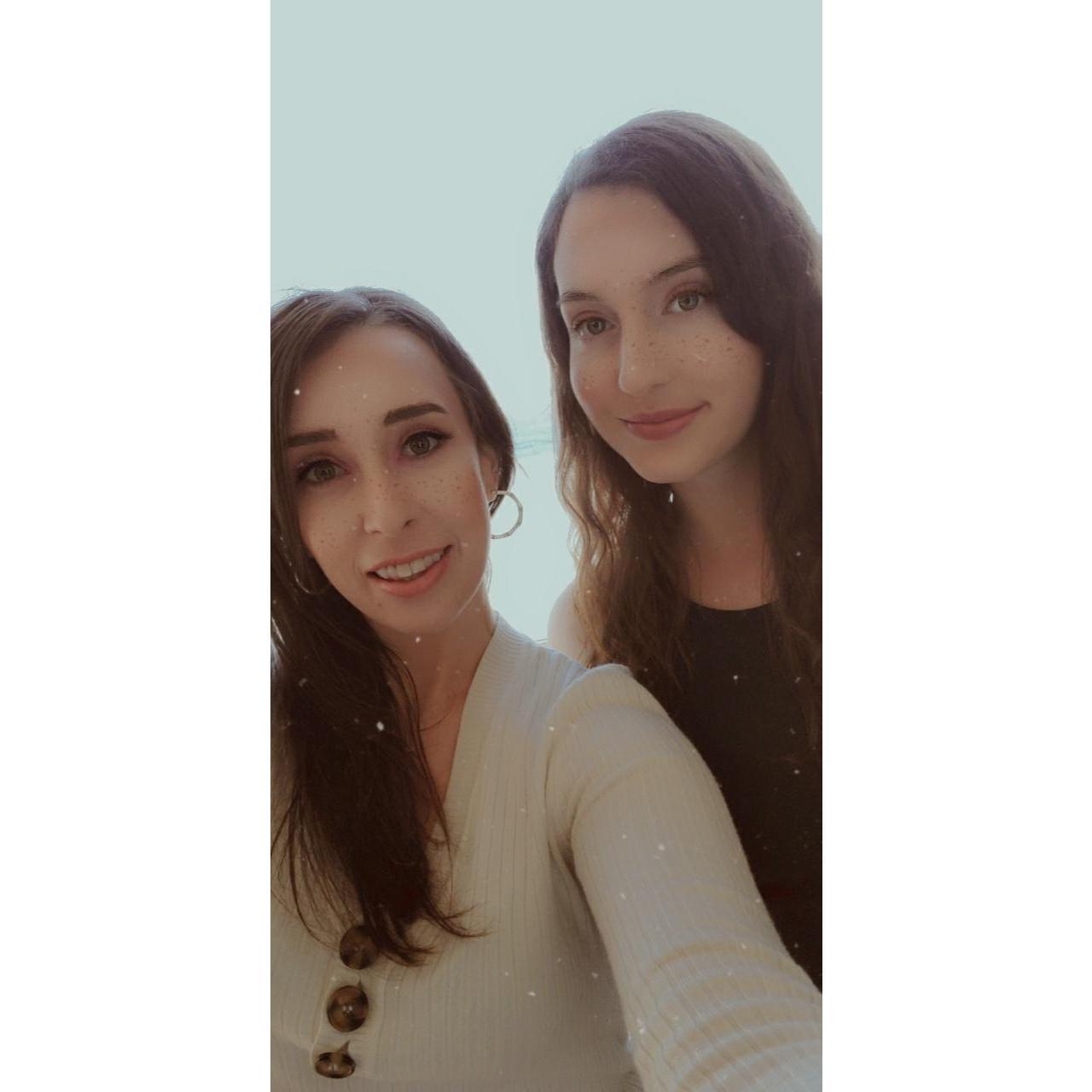 Julia and Rebecca (maid of honor).