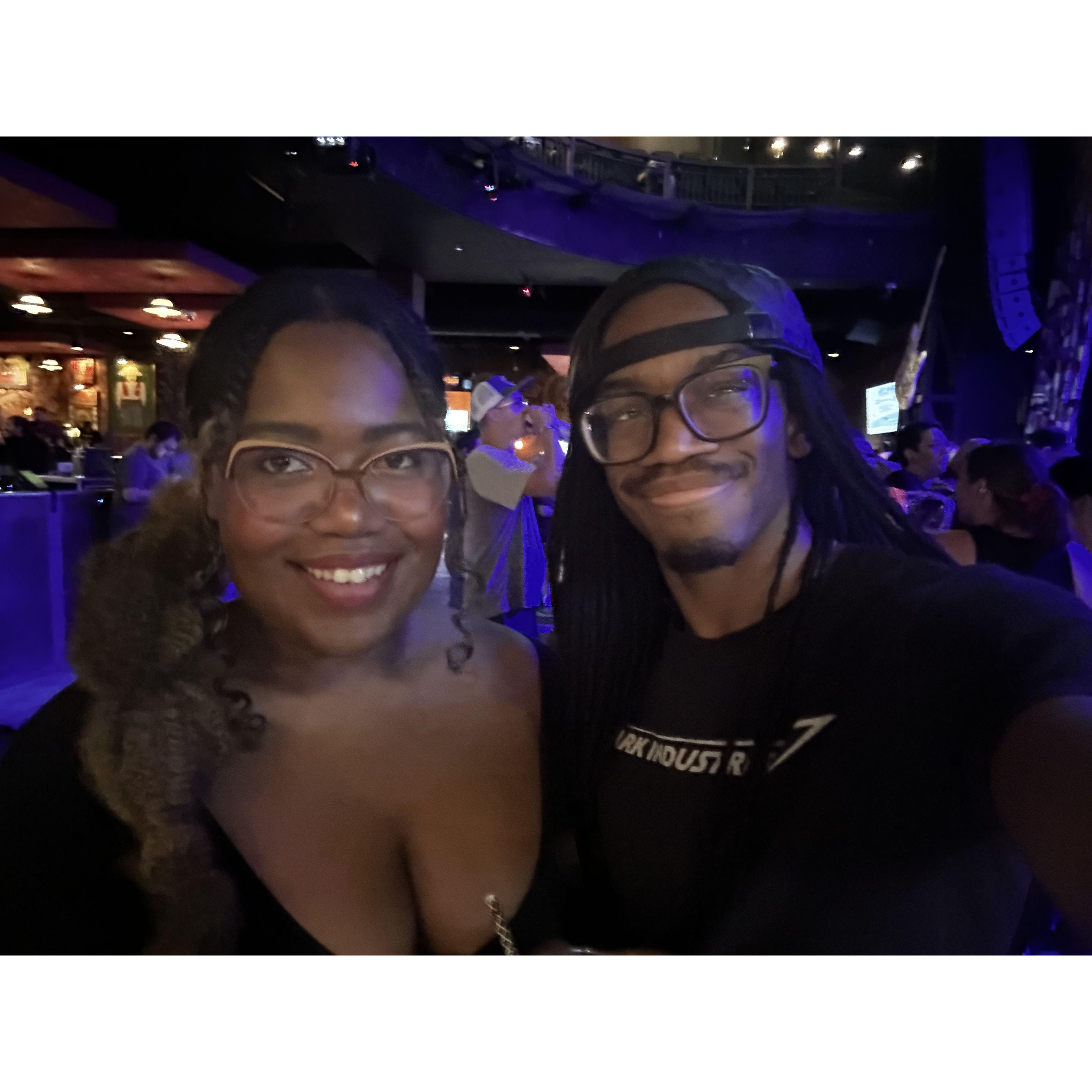 We said I love you for the first time during this concert!