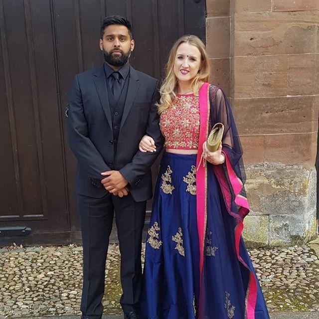 Our first Indian wedding together, May 2019
