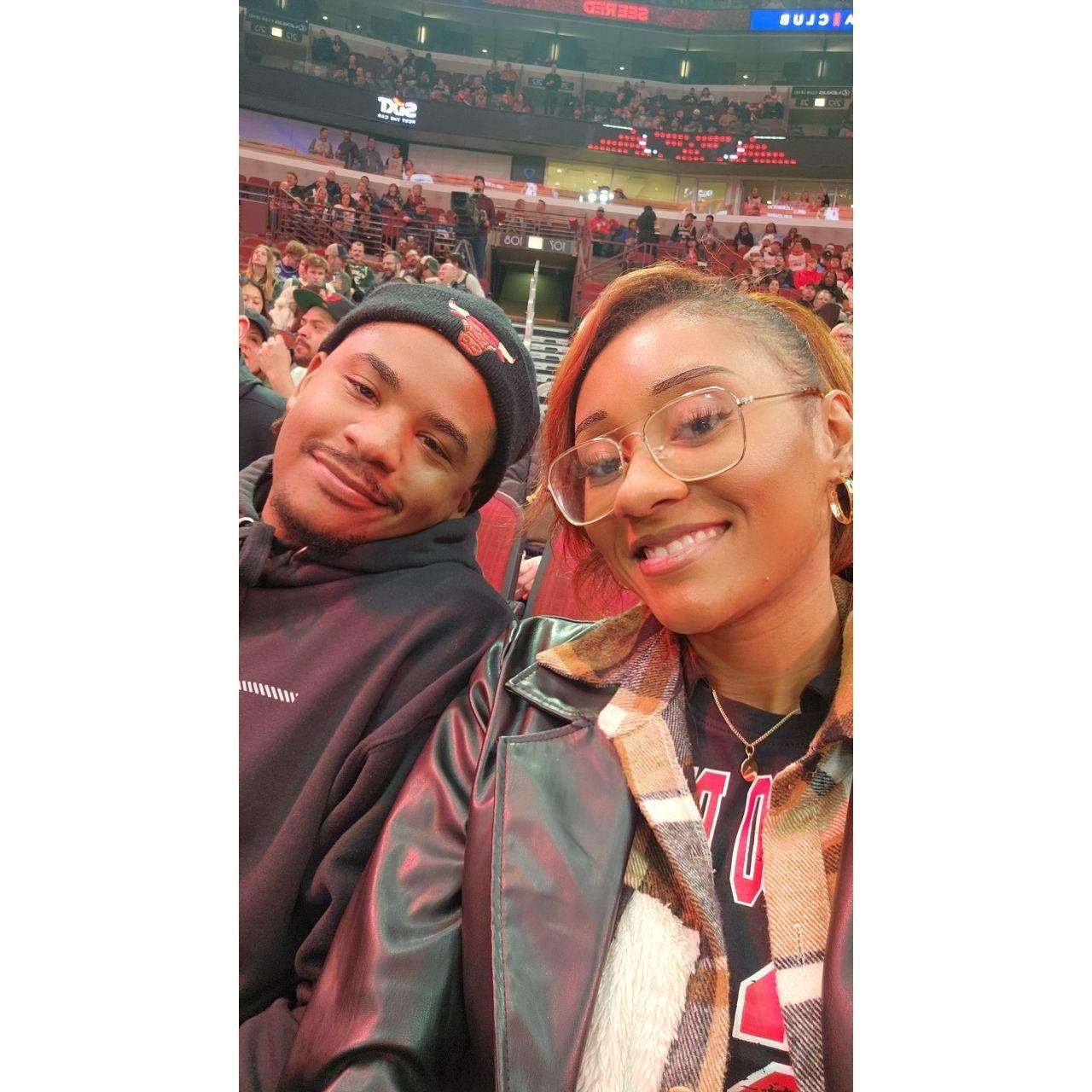 Our First Bulls Game