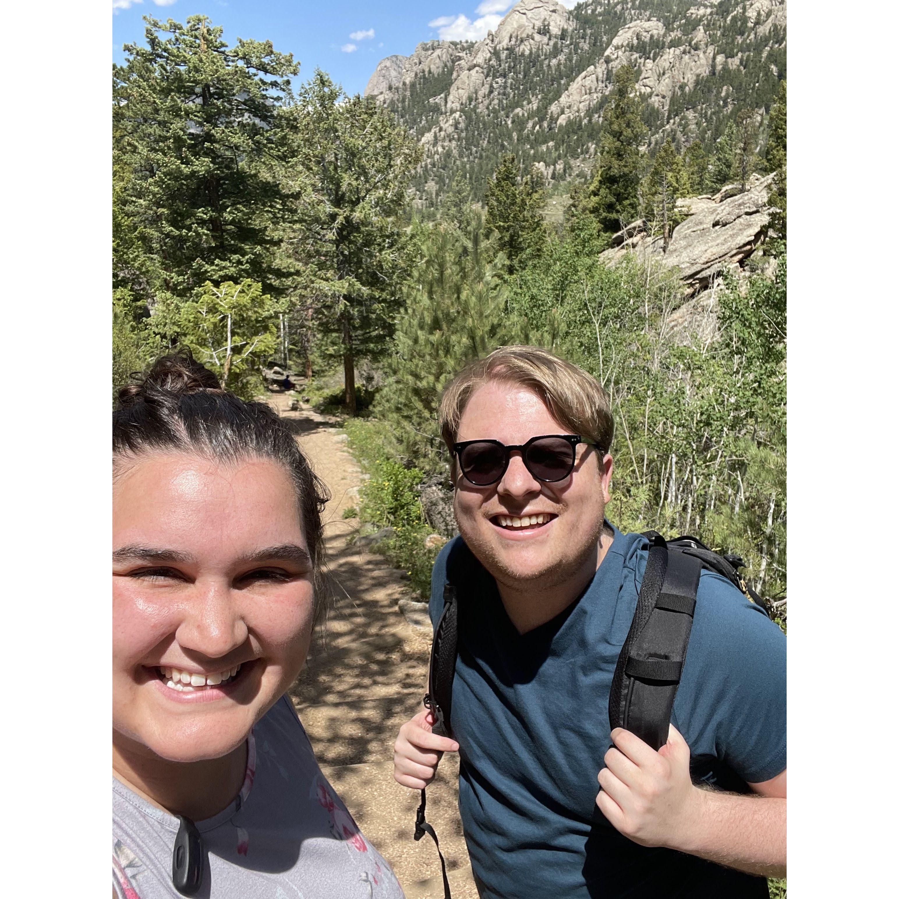 Hiking in Rocky Mountain National Park- 2022