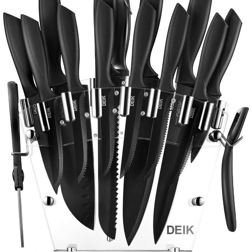 Steel Kitchen Knife Set 16 PCS