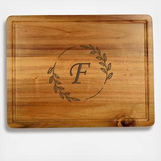 Personalized Acacia Charcuterie Cheese Cutting Board
