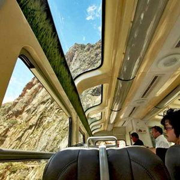 Vistadome Train to Machu Picchu