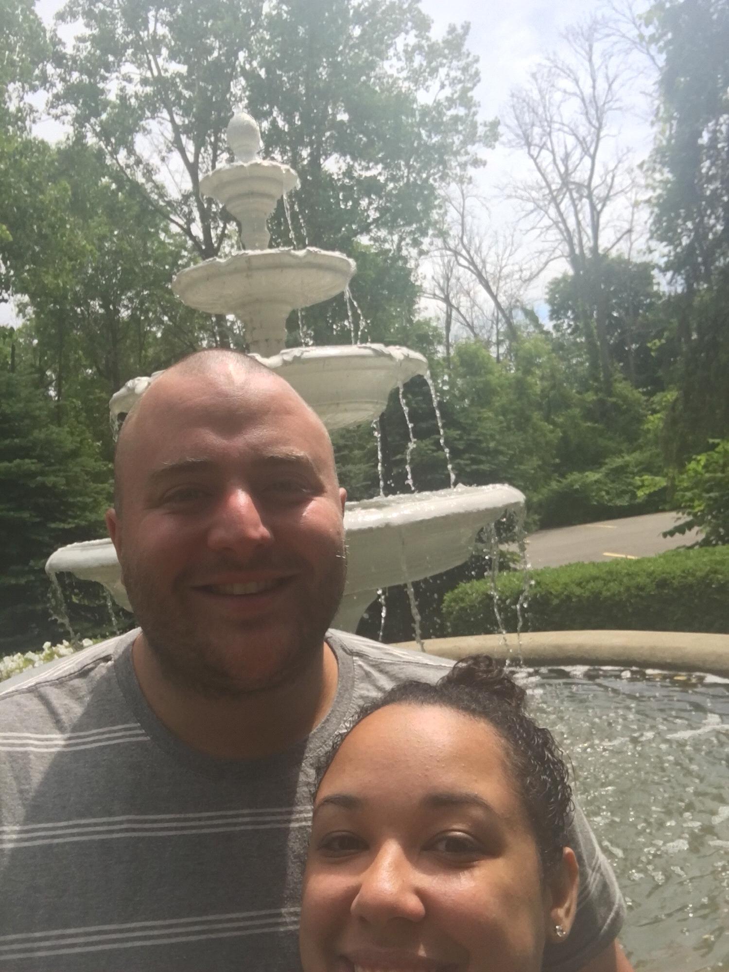 The day we booked our venue!