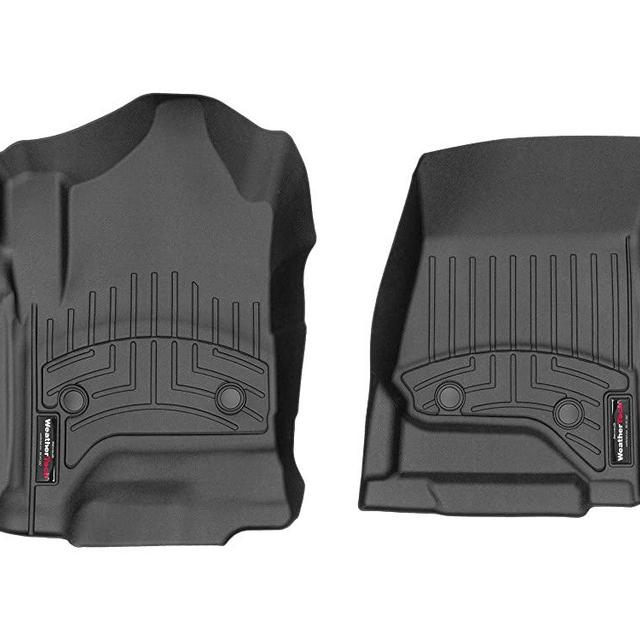 WeatherTech Custom Fit FloorLiner - 449651V - 1st Row (Black)