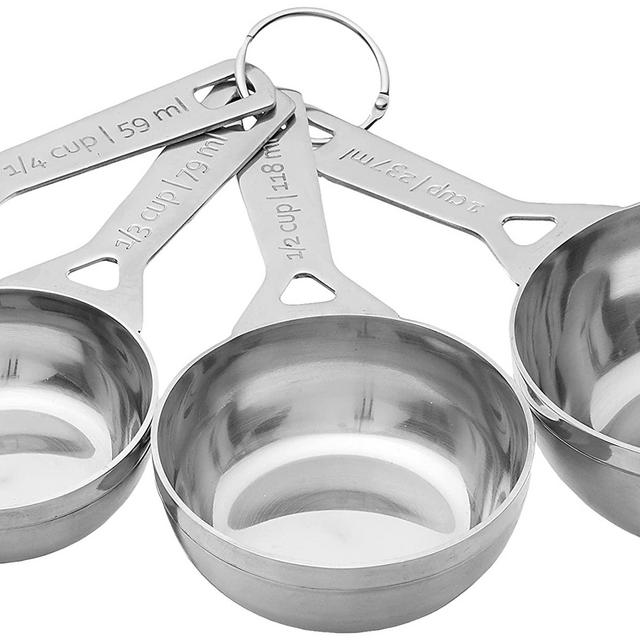 Le Creuset Stainless Steel Measuring Cups, Set of 4
