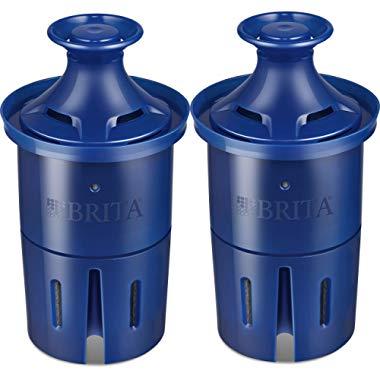 Brita Longlast Replacement Filters, 2ct, Dark Blue