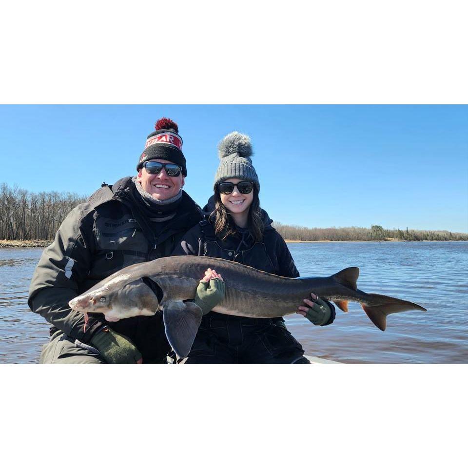 Sturgeon Fishing on the Rainy River - April 2024