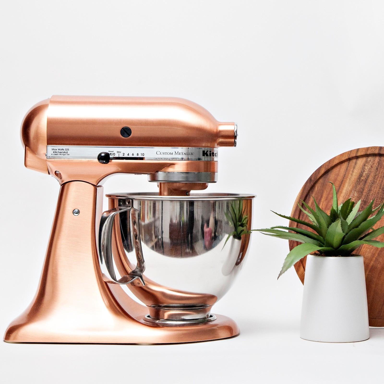 copper kitchenaid mixer uk